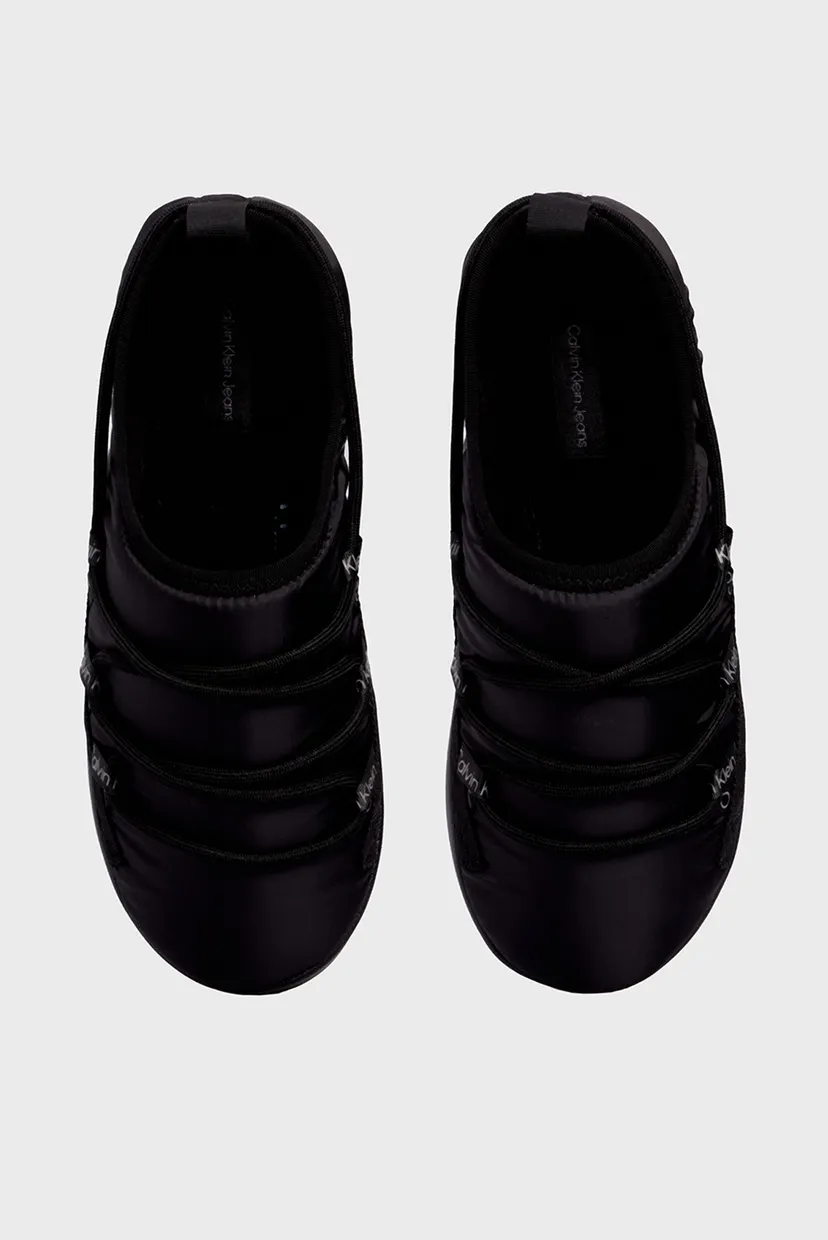 Мужские черные тапочки HOME SLIPPER LACING 4