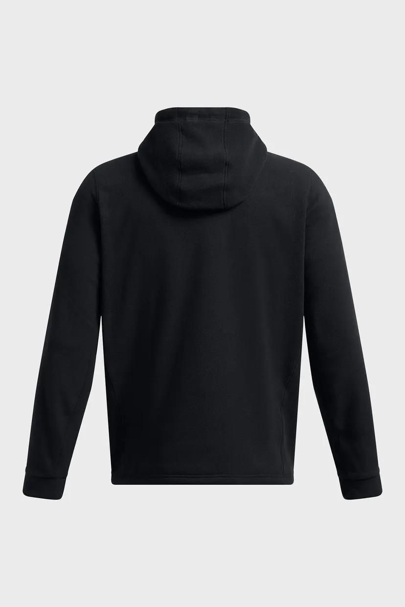Чоловіче чорне худі UA Expanse Fleece Hoodie 5