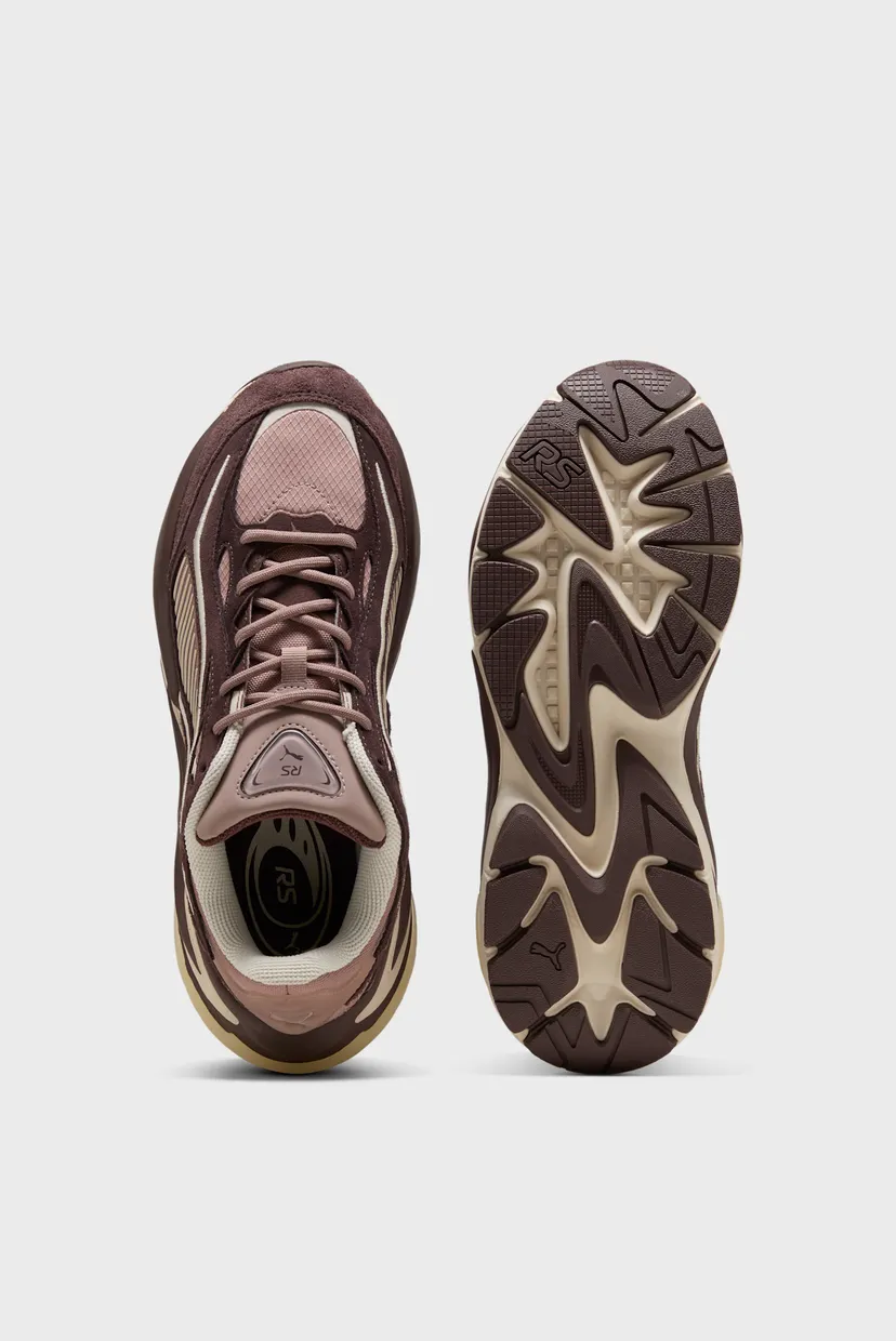 Рожеві кросівки RS Surge Hairy Suede Sneakers Unisex 4