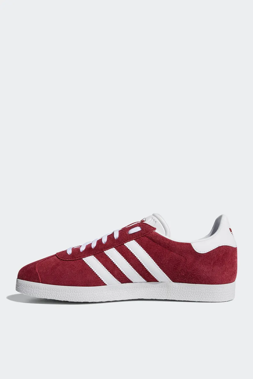 Мужские бордовые замшевые сникерсы Gazelle 6