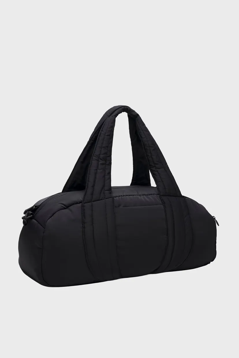 Женская черная спортивная сумка UA Studio Soft Duffle 3