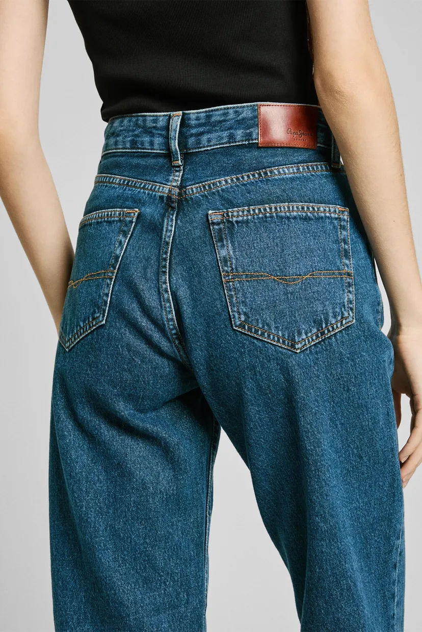 Жіночі сині джинси STRAIGHT JEANS HW ROBYN 5
