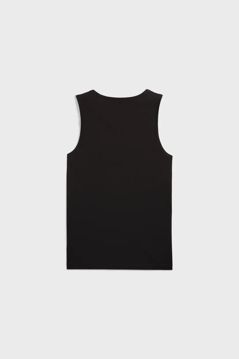 Мужская черная майка Essentials No. 1 Logo Tank Men 5