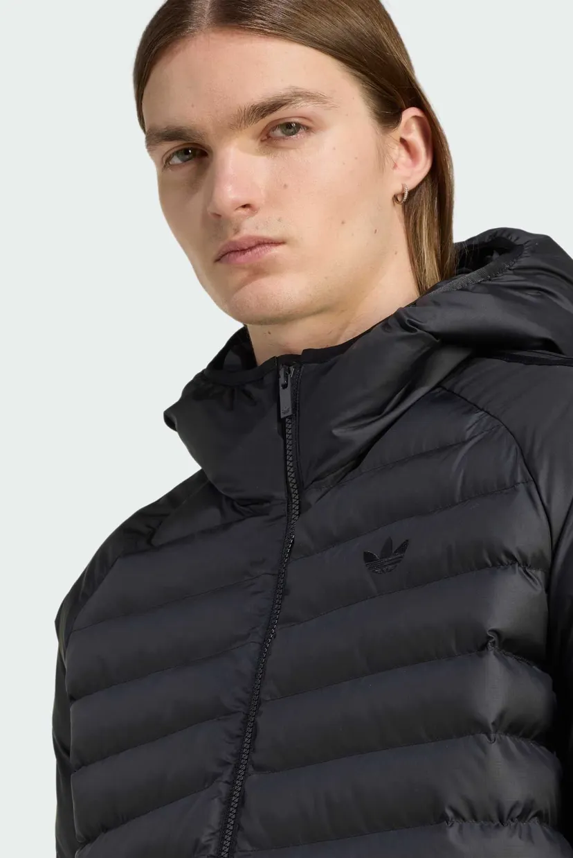 Чоловіча чорна куртка Synthetic Hooded Jacket 4