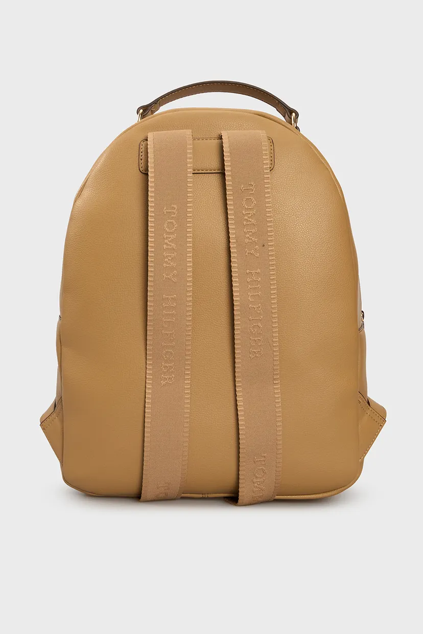 Женский бежевый рюкзак TH SOFT LOGOTAPE BACKPACK 4