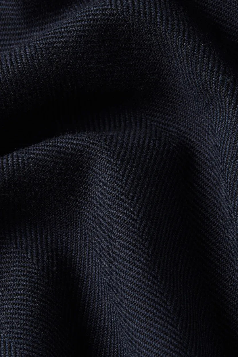 Мужские темно-синие брюки Pleated Chino Relaxed 7