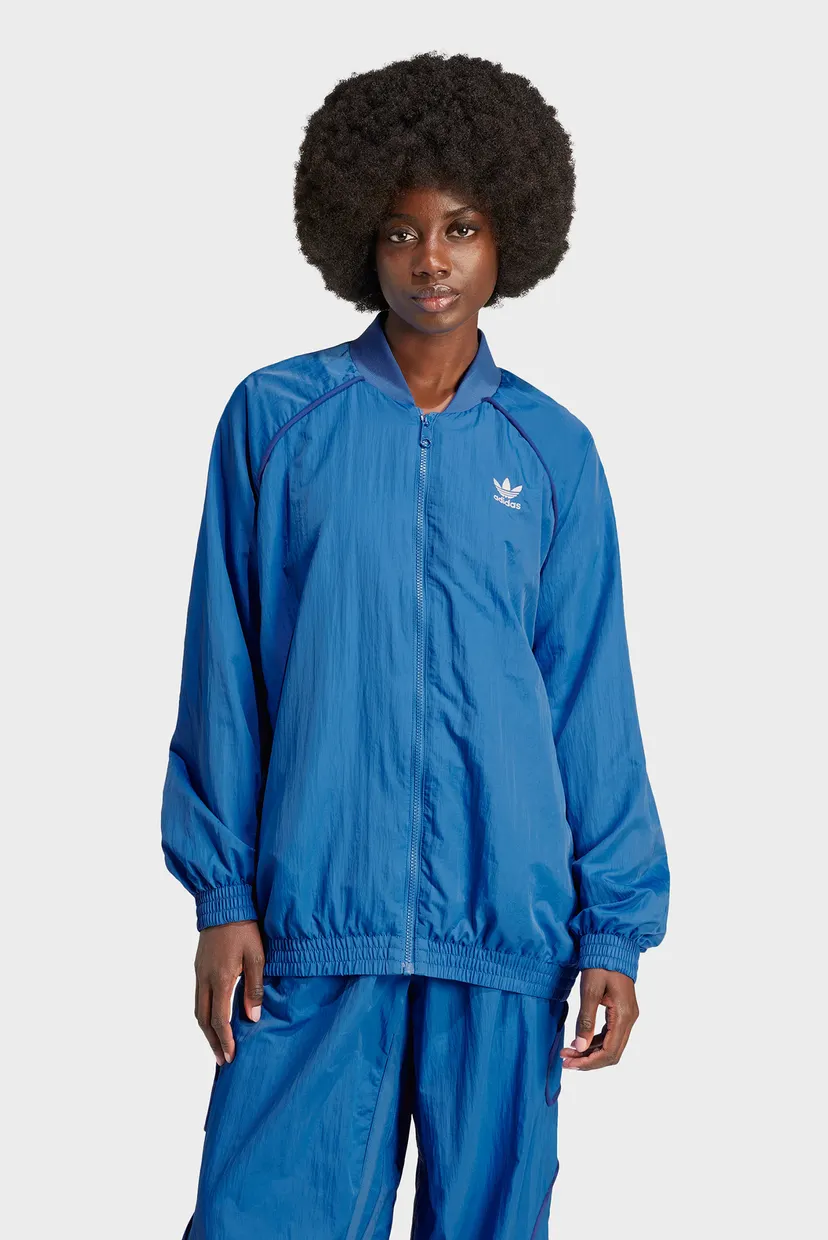 Жіноча синя спортивна кофта Premium Originals FR adidas IS3853