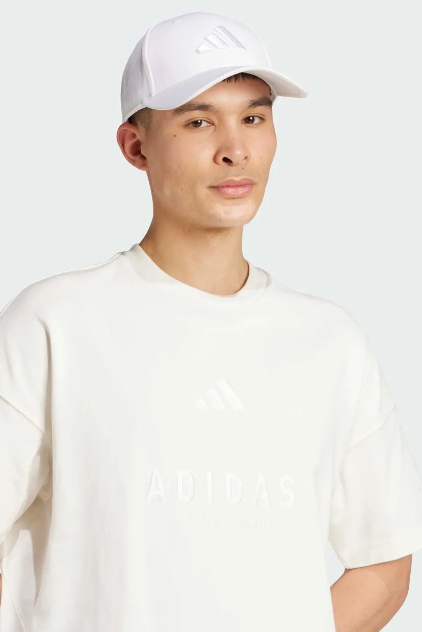Чоловіча біла футболка ALL SZN Embroidered Graphics 4