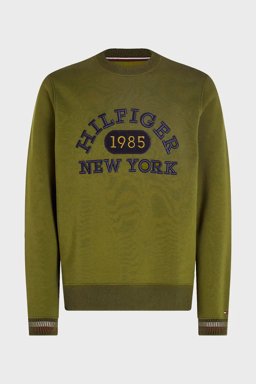Мужской оливковый свитшот MONOTYPE COLLEGIATE CREWNECK 5