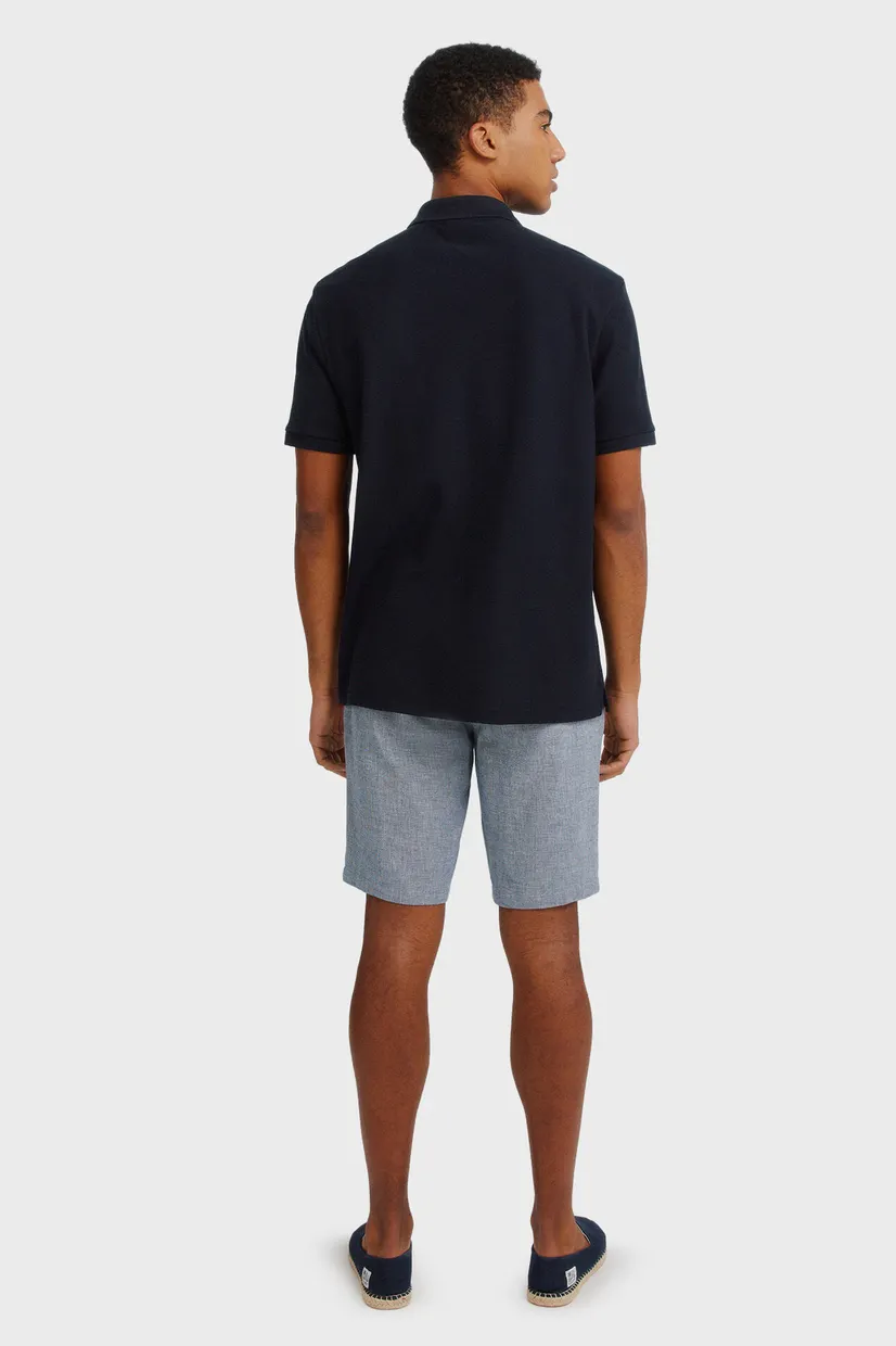 Чоловічі блакитні шорти dobby comfort fit 3