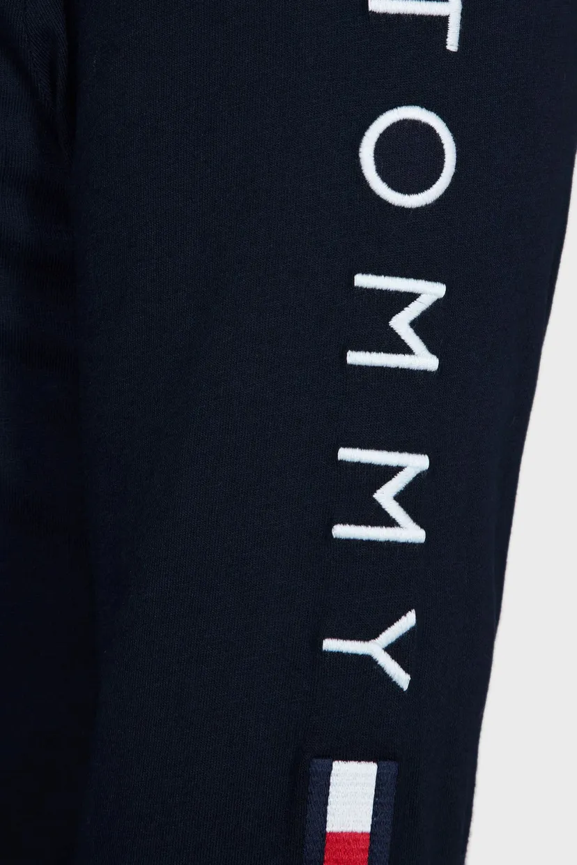 Мужской темно-синий лонгслив TOMMY LOGO TEE 5