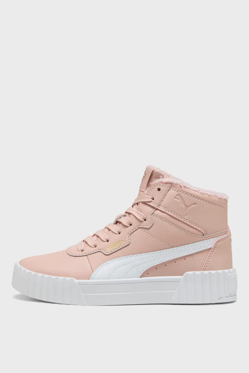 Дитячі пудрові шкіряні хайтопи Carina 3.0 Mid Sneakers Youth 3