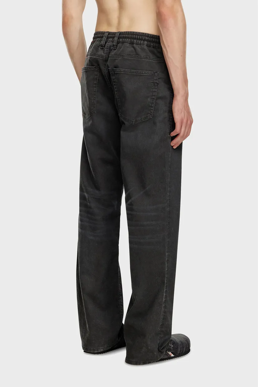 Мужские черные джинсы 2080 D-REEL JOGG Sweat jeans 3