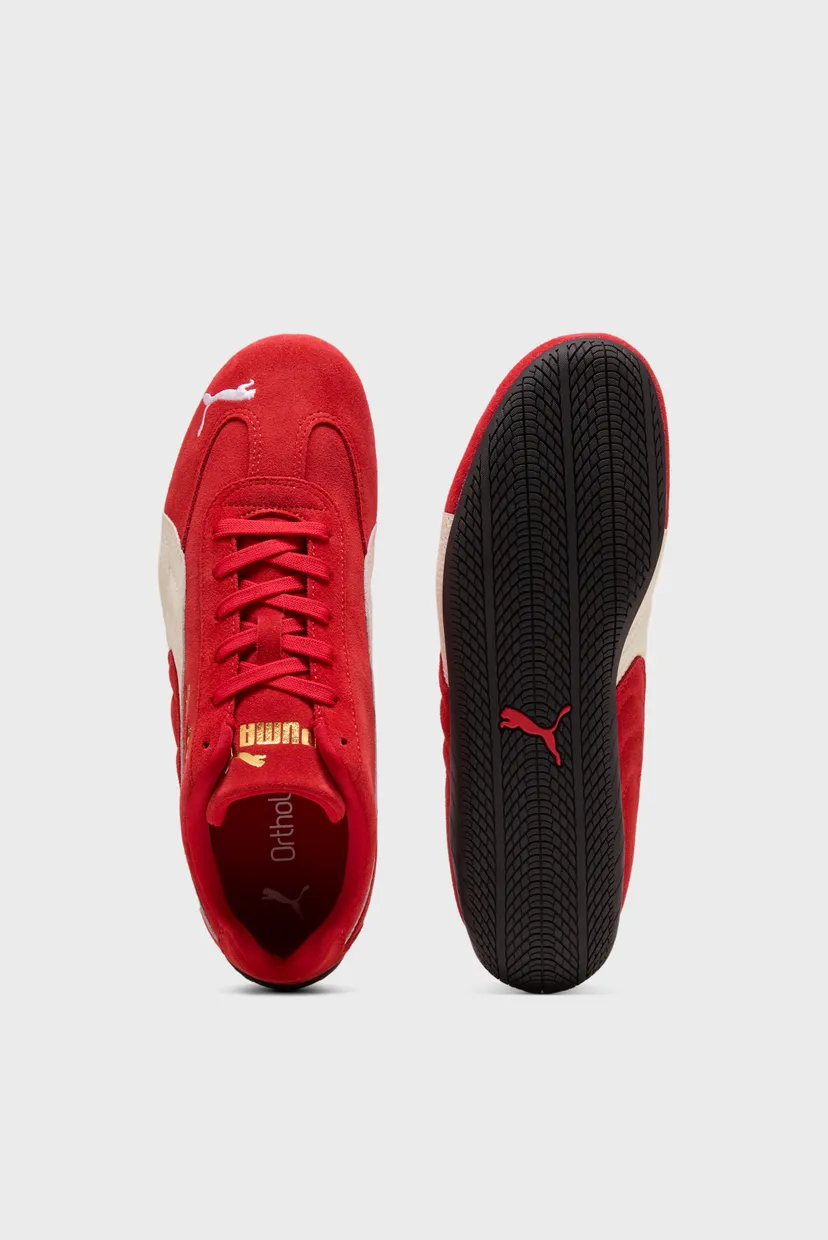 Красные замшевые кроссовки Speedcat Sneakers Unisex 5