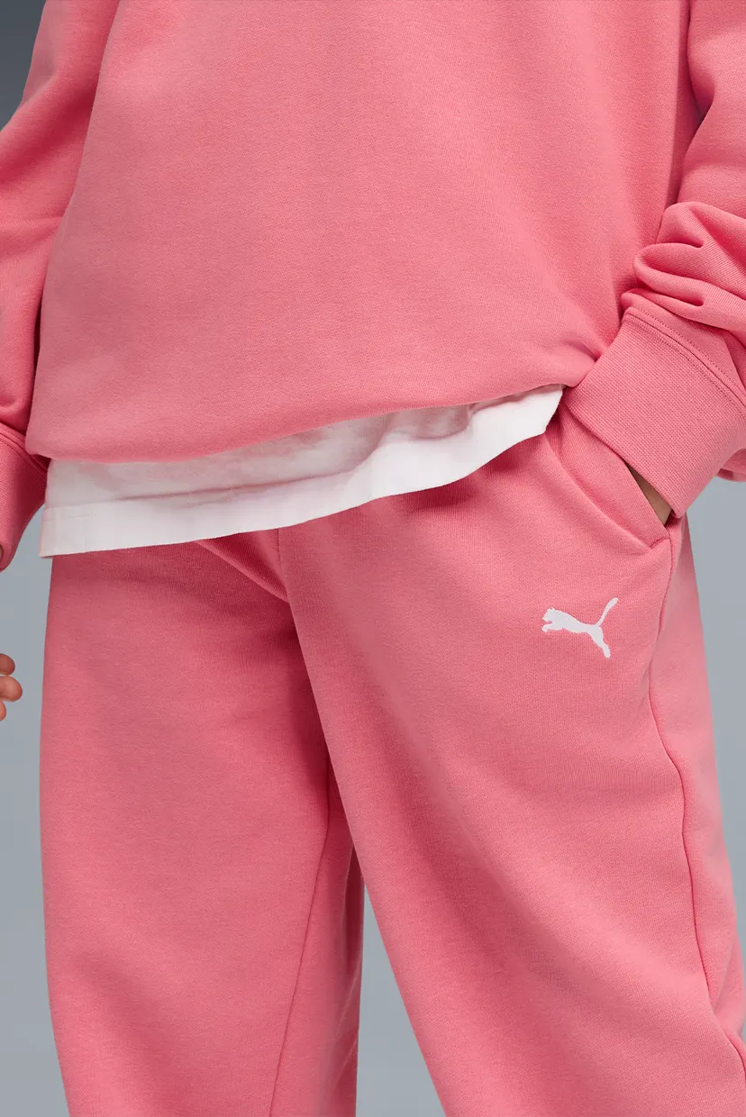 Детский розовый спортивный костюм (свитшот, брюки) Loungewear Oversized Tracksuit Youth 3