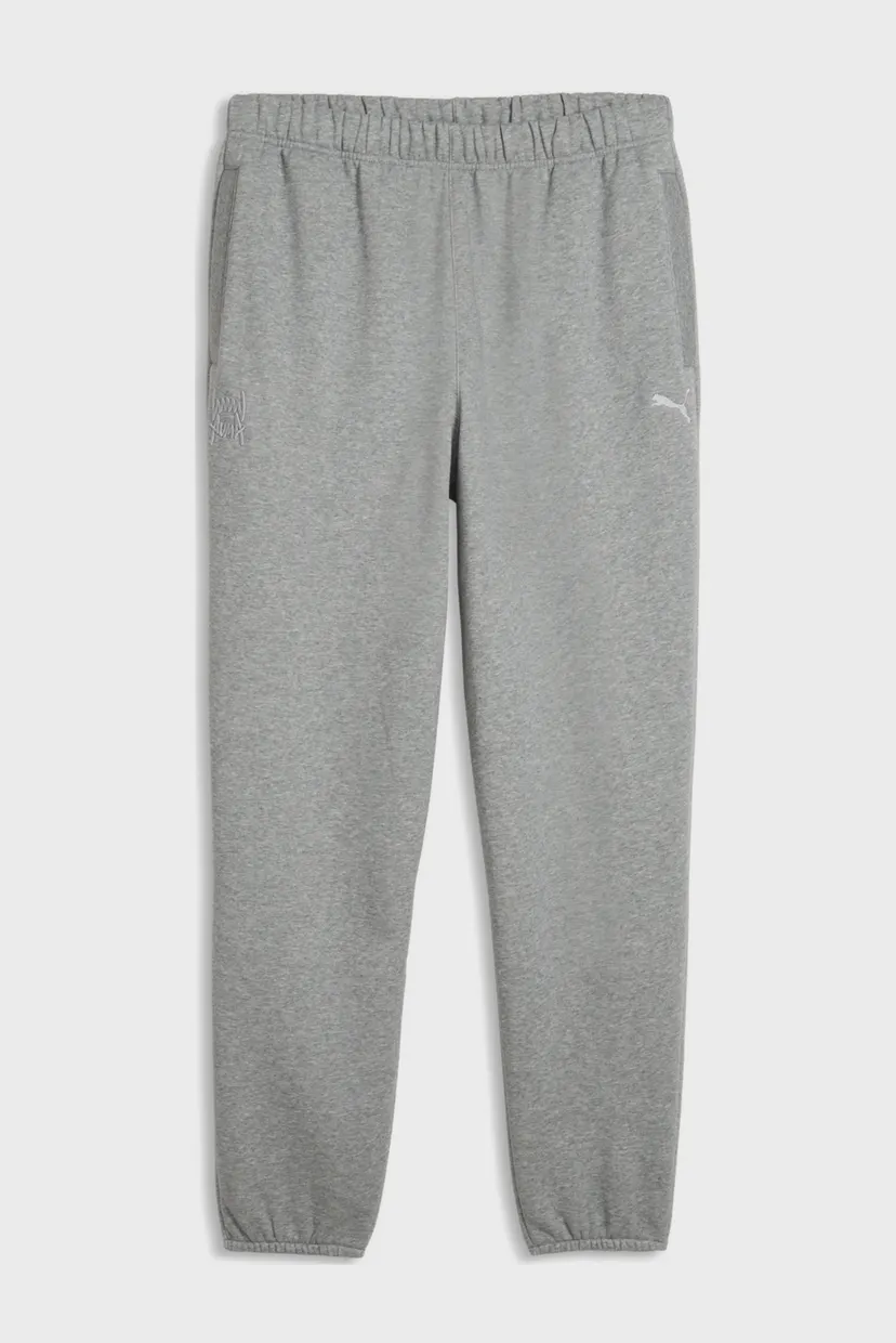 Чоловічі сірі спортивні штани Fundamentals Fleece Basketball Sweatpants Men 4