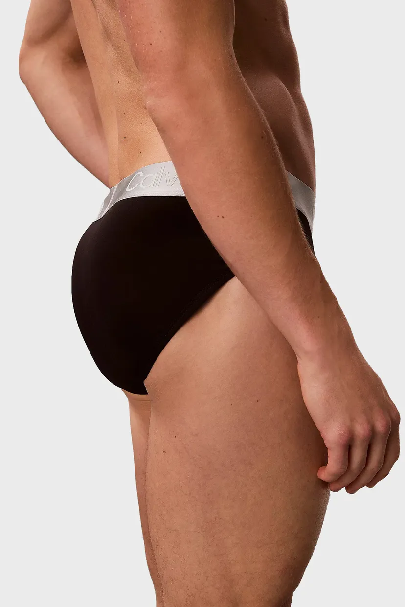 Мужские черные брифы (3 шт) HIP BRIEF 6