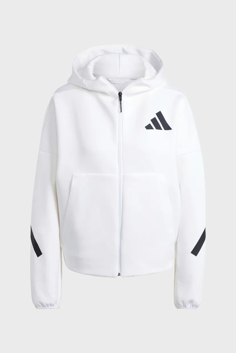 Жіноче біле худі adidas Z.N.E. Full-Zip 6