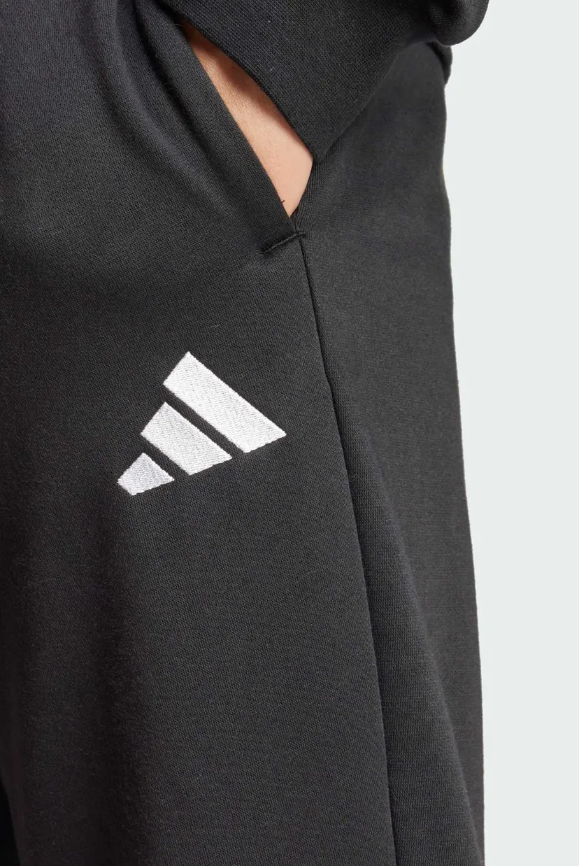 Мужской черный спортивный костюм (кофта, брюки) Sportswear Basic 3-Stripes Fleece 5