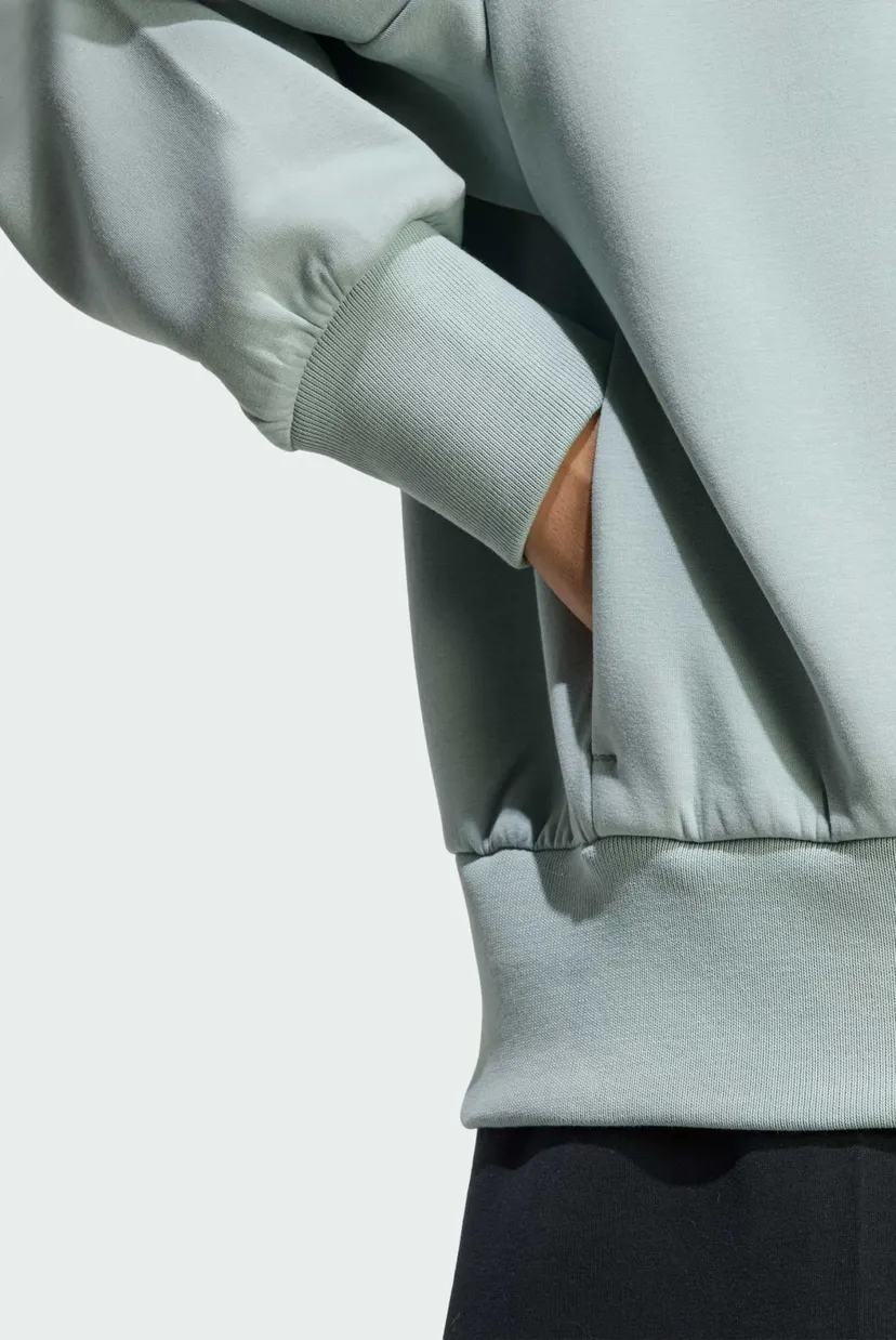 Женское мятное худи SOFT LUX FULL-ZIP 5