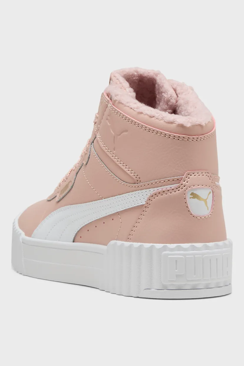 Детские пудровые кожаные хайтопы Carina 3.0 Mid Sneakers Youth 5