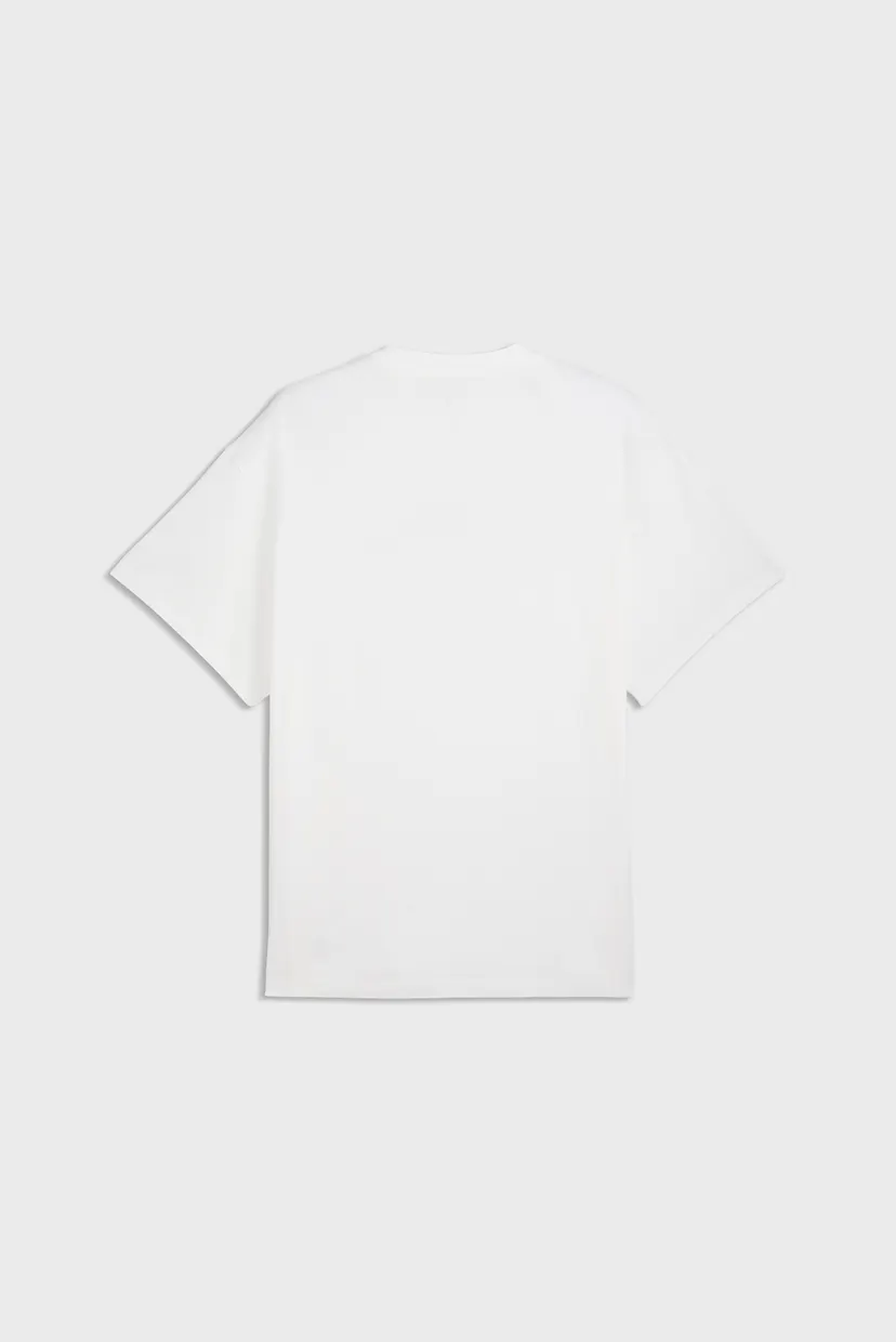 Мужская белая футболка Out The Mail Oversized Basketball Tee Men 5
