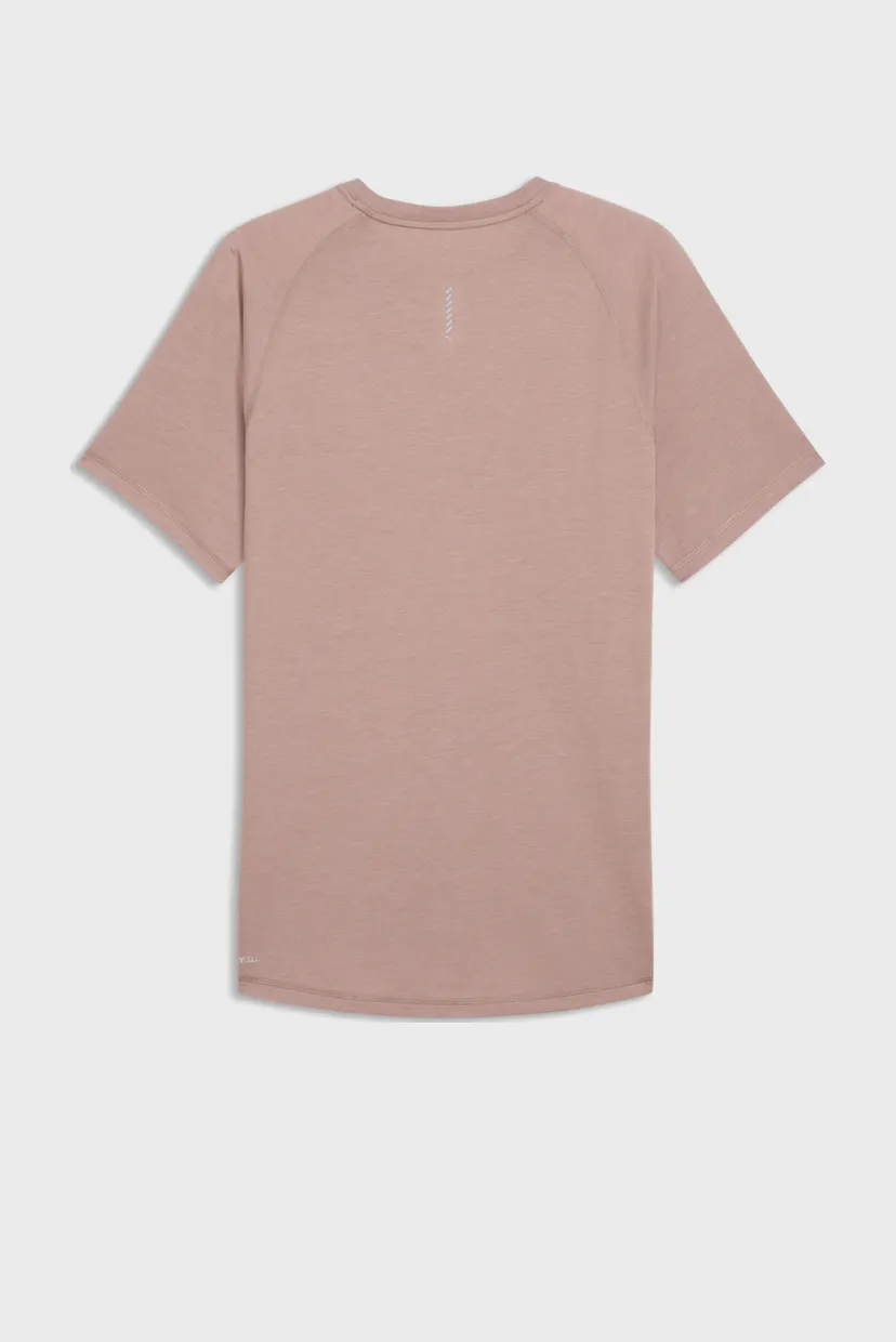 Мужская бежевая футболка VELOCITY Tri-Blend Running Tee Men 5