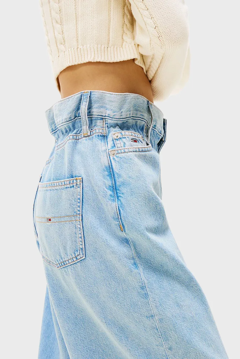 Жіночі блакитні джинси PAPERBAG JEAN 4