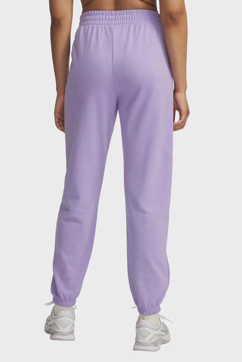 Женские сиреневые спортивные брюки UA Rival Terry Joggers 3