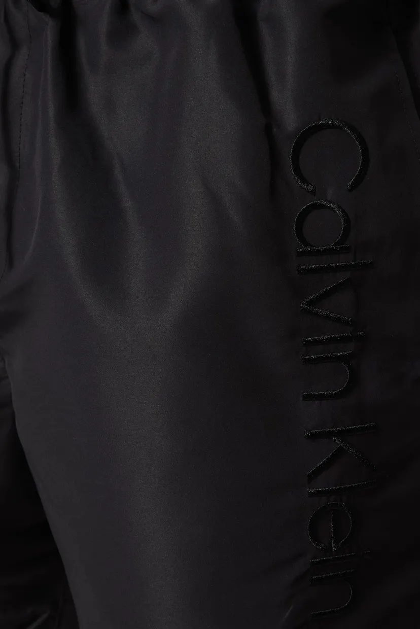 Мужские черные плавательные шорты MEDIUM DRAWSTRING 4
