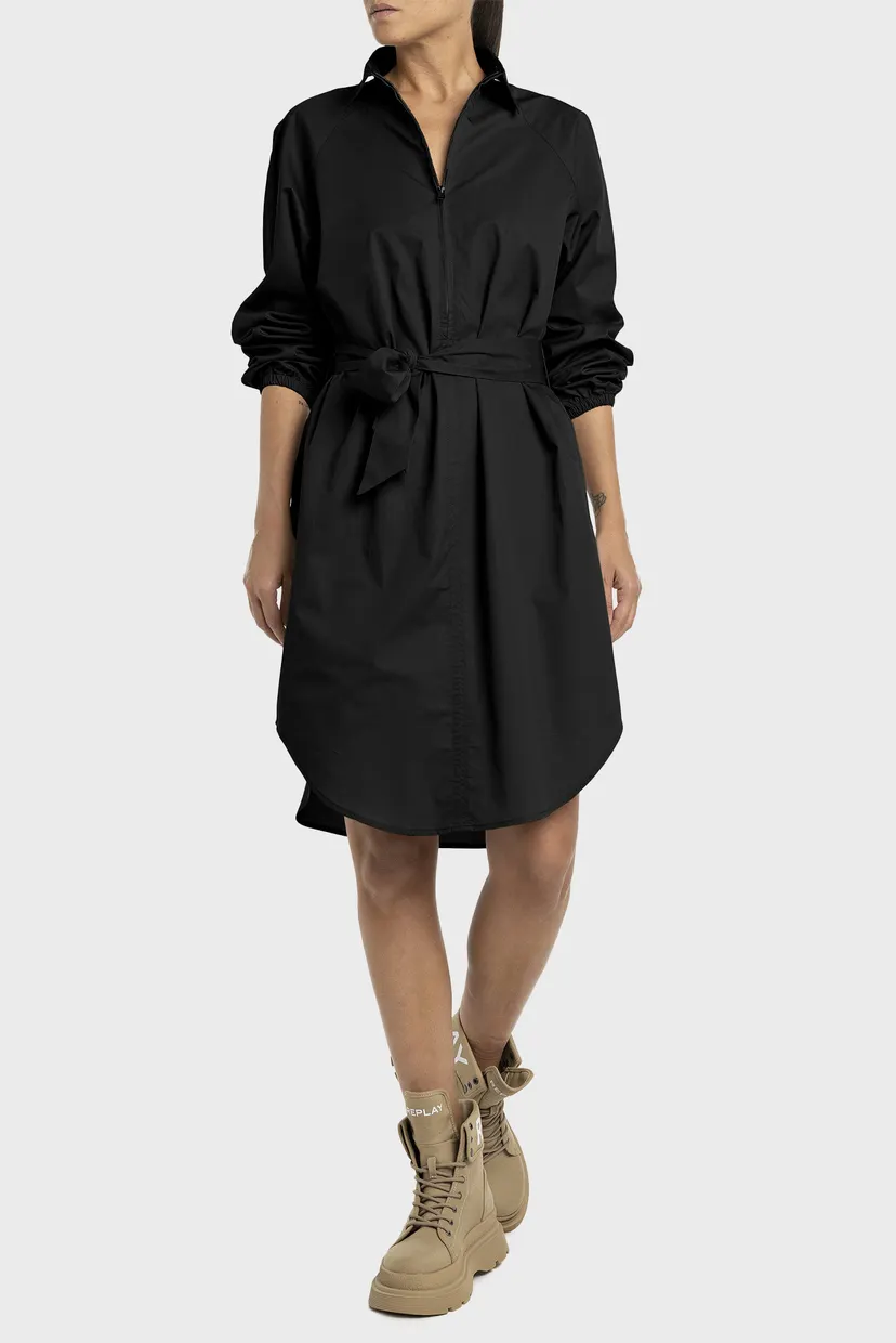 Женское черное платье Replay W9087 .000.84936 — MD-Fashion