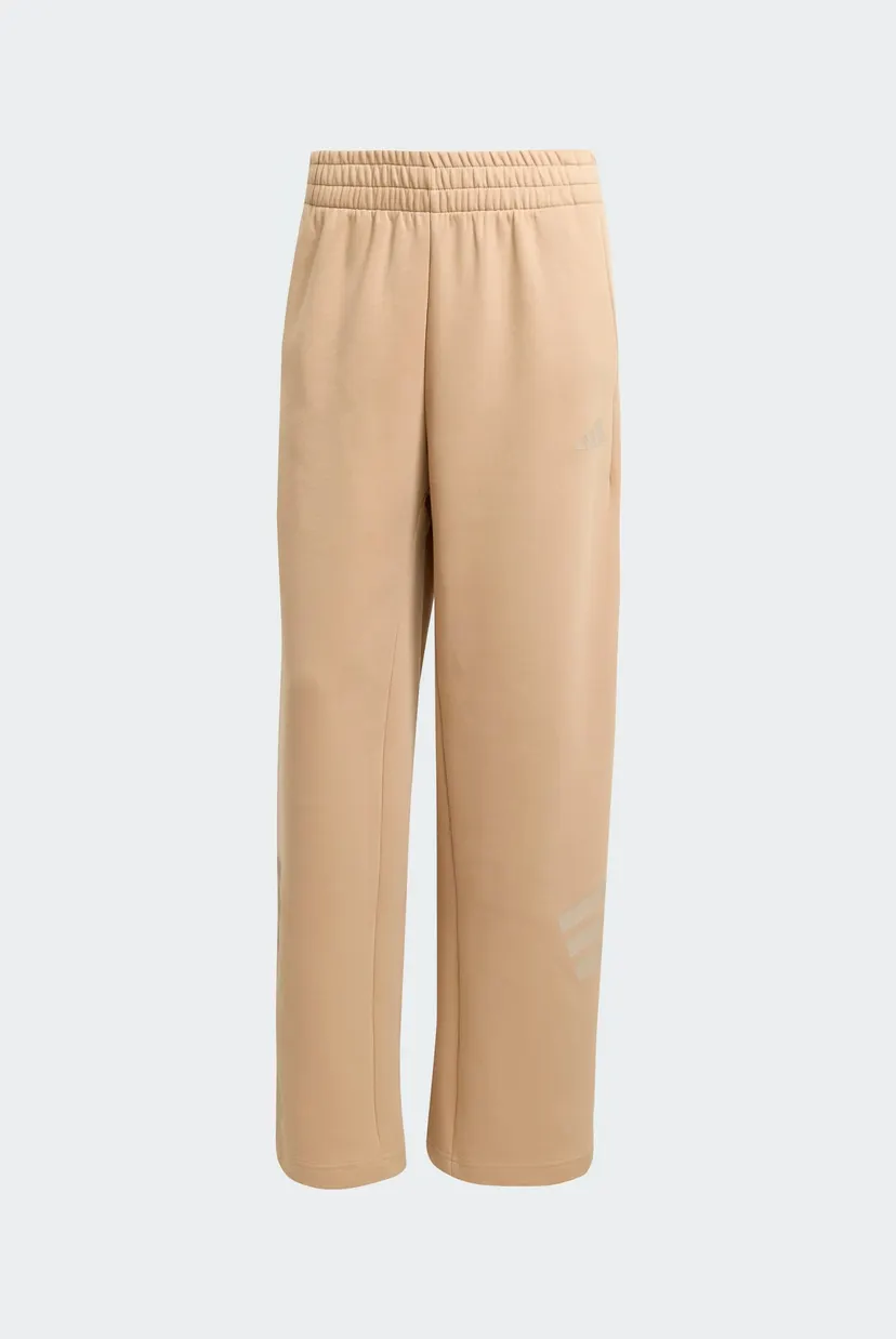 Женские бежевые спортивные брюки Future Icons 3-Stripes Open-Hem 6