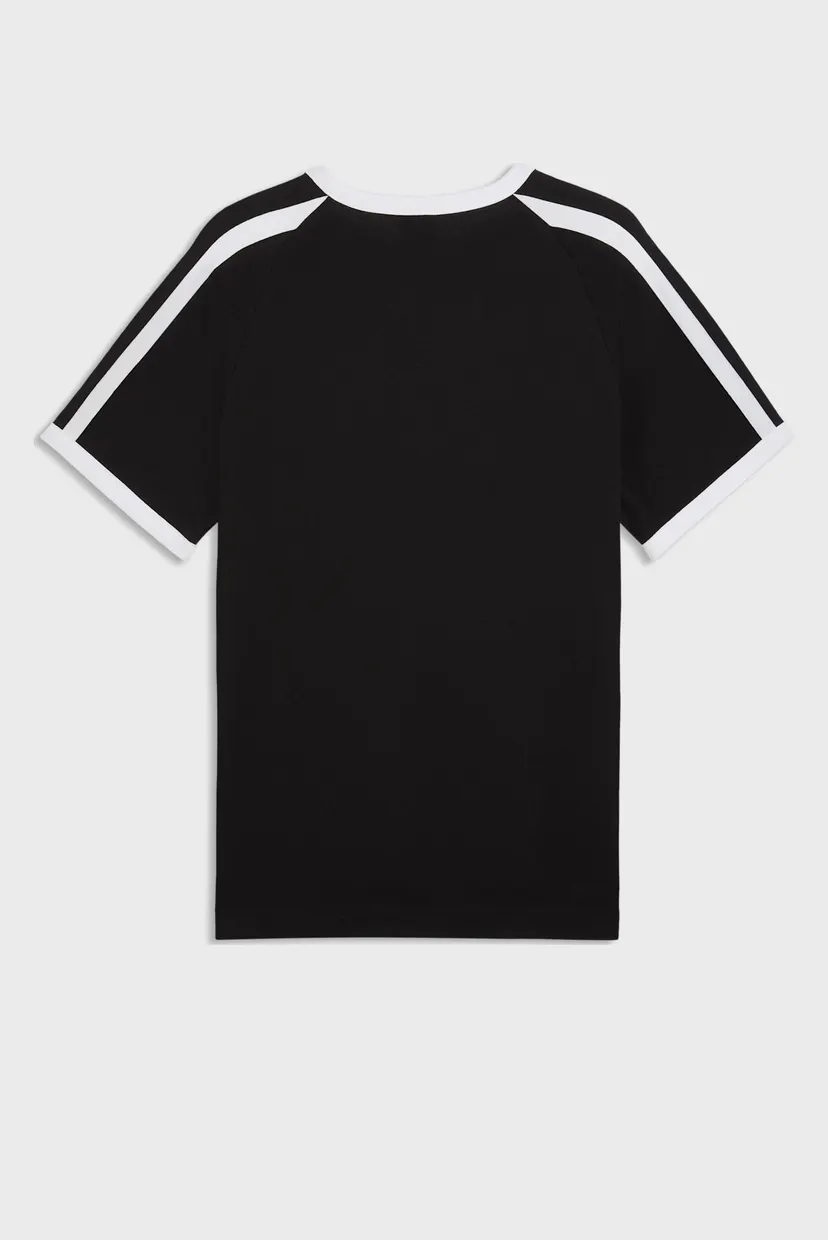 Мужская черная футболка T7 Big Cat Ringer Tee Men 5
