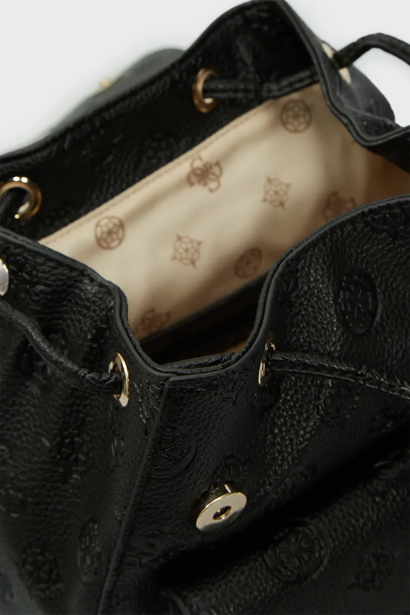 Женский черный рюкзак CRESIDIA SMALL FLAP 5