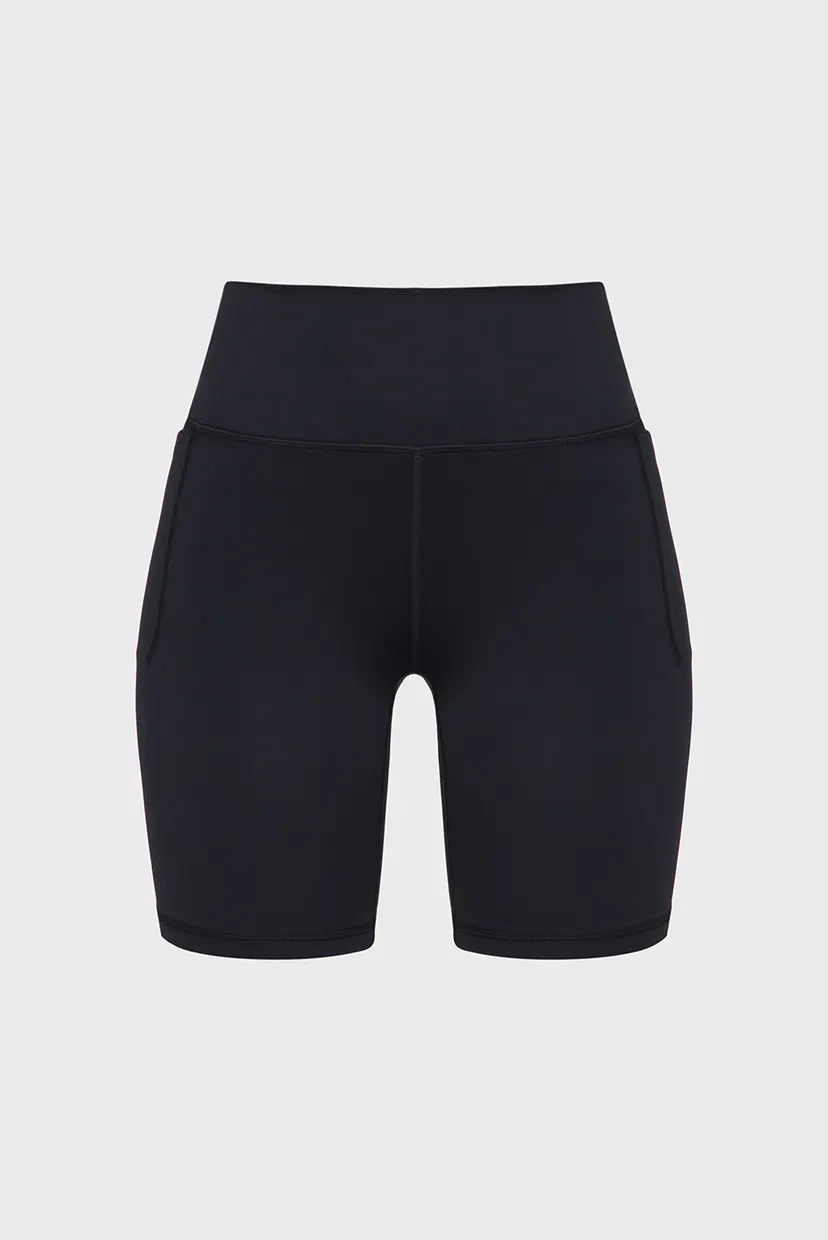 Жіночі чорні велосипедки Meridian Bike Short 7in 6
