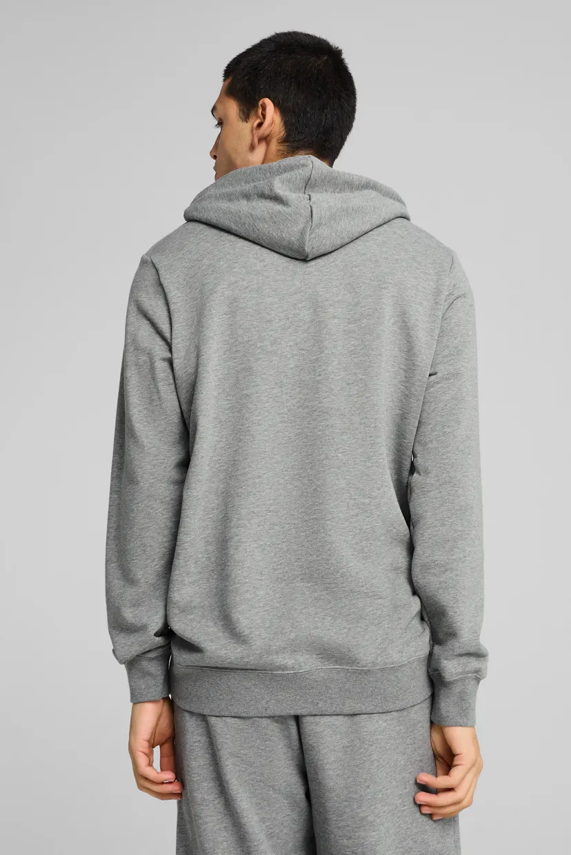 Чоловіче сіре худі Essentials Small No. 1 Logo Hoodie Men 3
