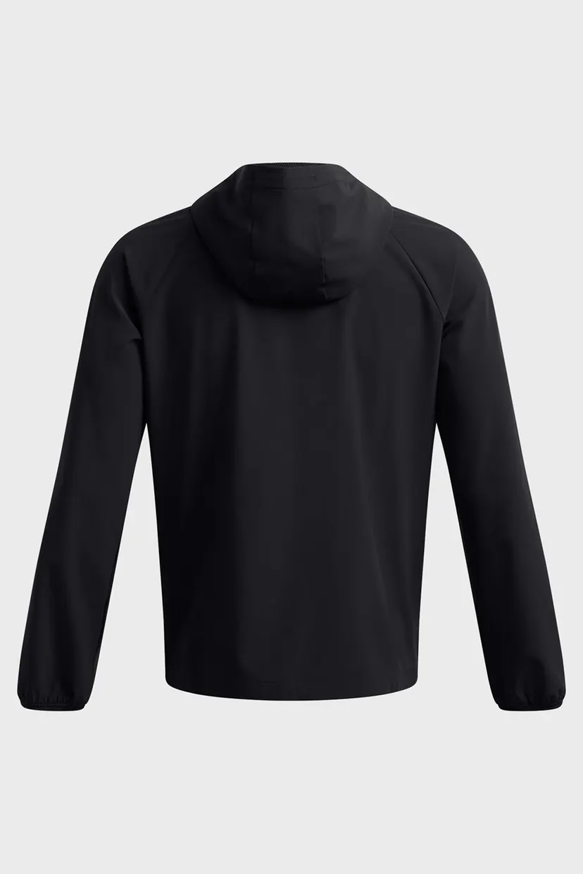 Чоловіча чорна вітровка UA Vibe Woven Jacket 5
