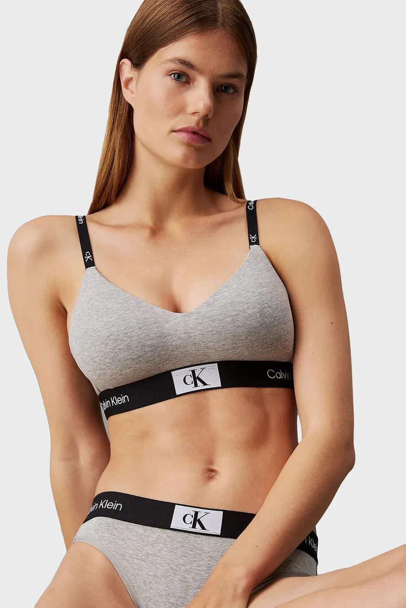 Жіночий сірий бюстгальтер LGHT LINED BRALETTE 5