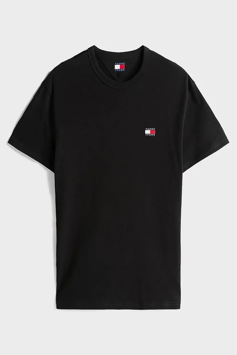 Чоловіча чорна футболка TJM REG BADGE 5