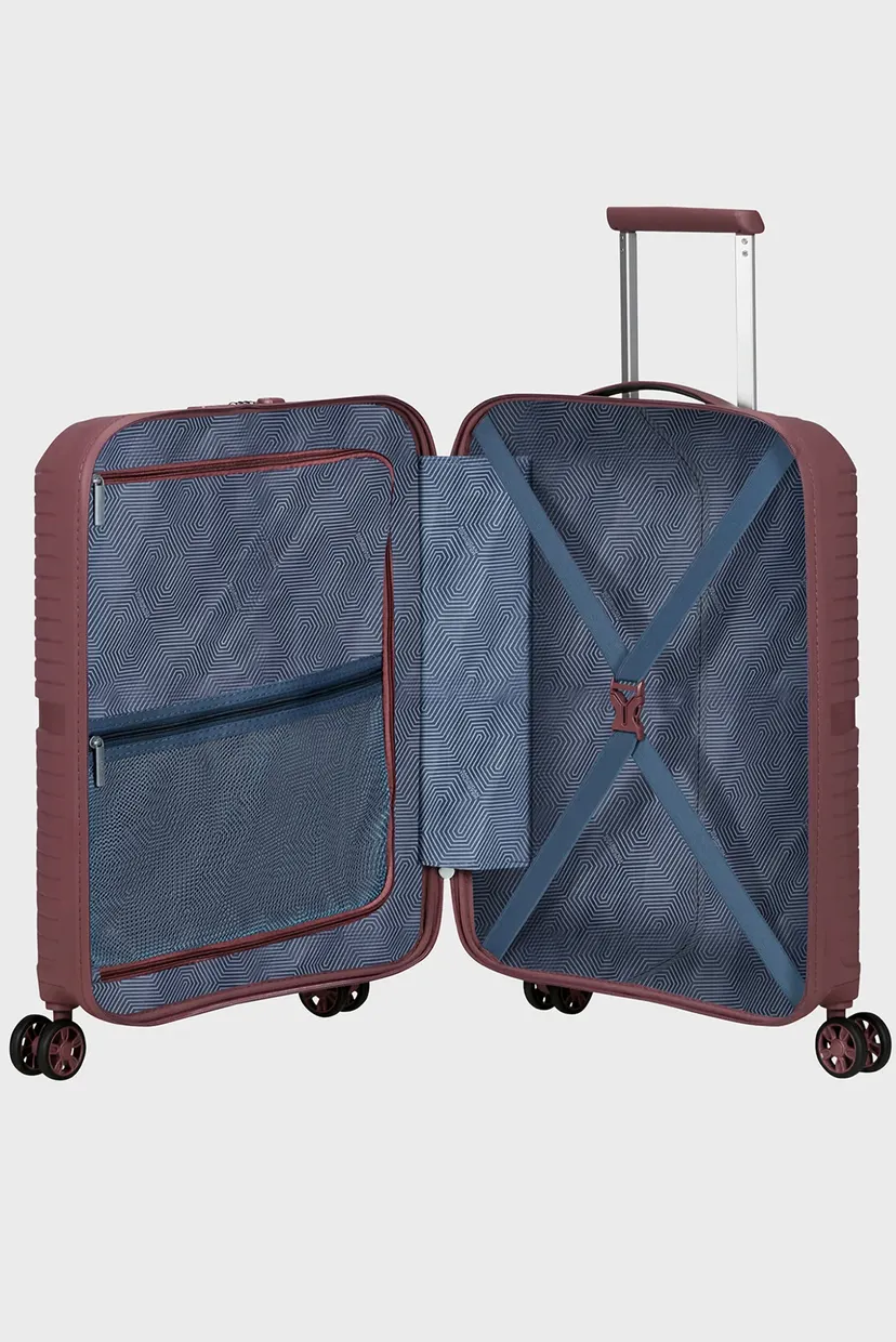 Рожева валіза 55 см AIRCONIC GALACTIC MAUVE 6
