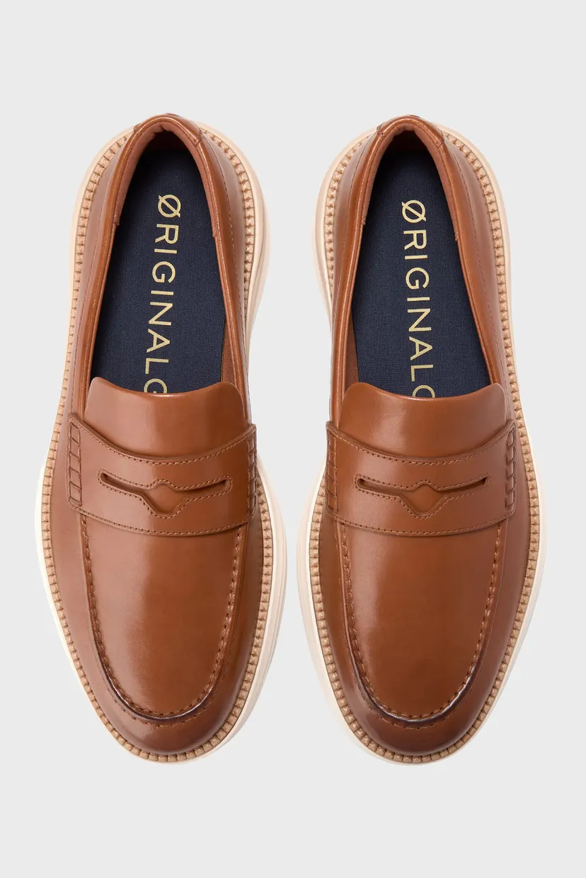 Чоловічі коричневі шкіряні лофери ØriginalGrand Horizon Penny Loafer 3