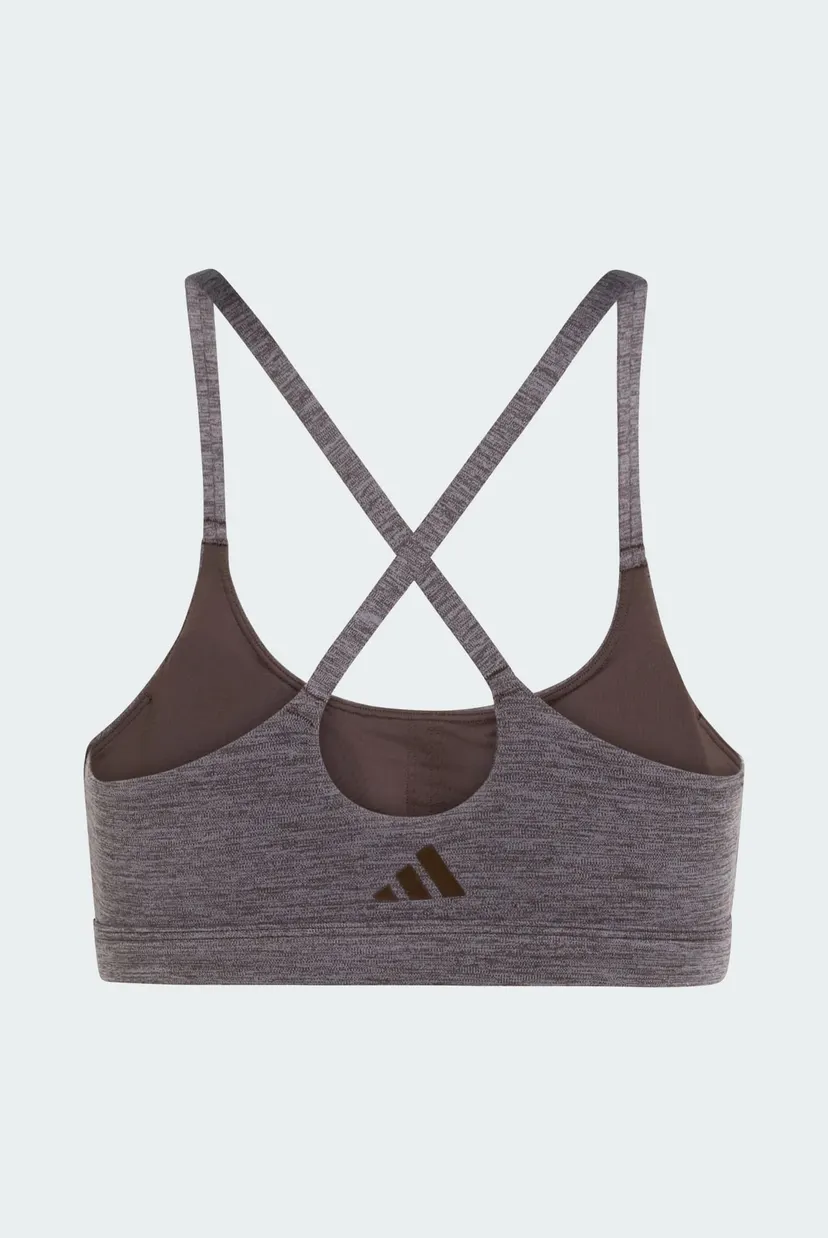 Жіночий коричневий топ adidas All Me Light Support 6