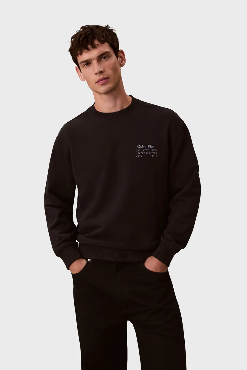 Мужской черный свитшот 350TERRY 3