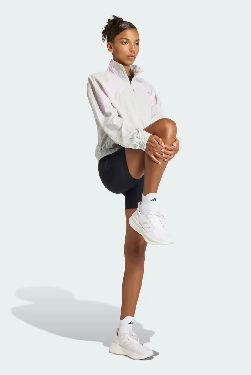 Женская светло-серая куртка adi365 Cheering adidas KA0335 — MD-Fashion
