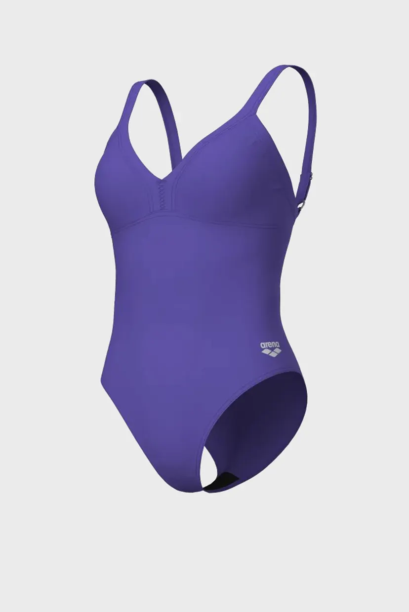 Жіночий бузковий купальник SWIMSUIT LARA SOFT CURVE BACK 5