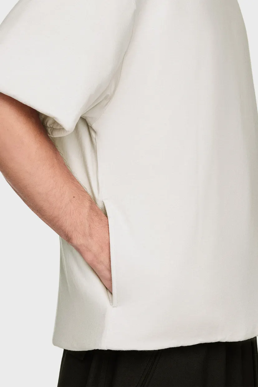 Біла футболка Y-3 Padded Short Sleeve 3-Stripes (унісекс) 7