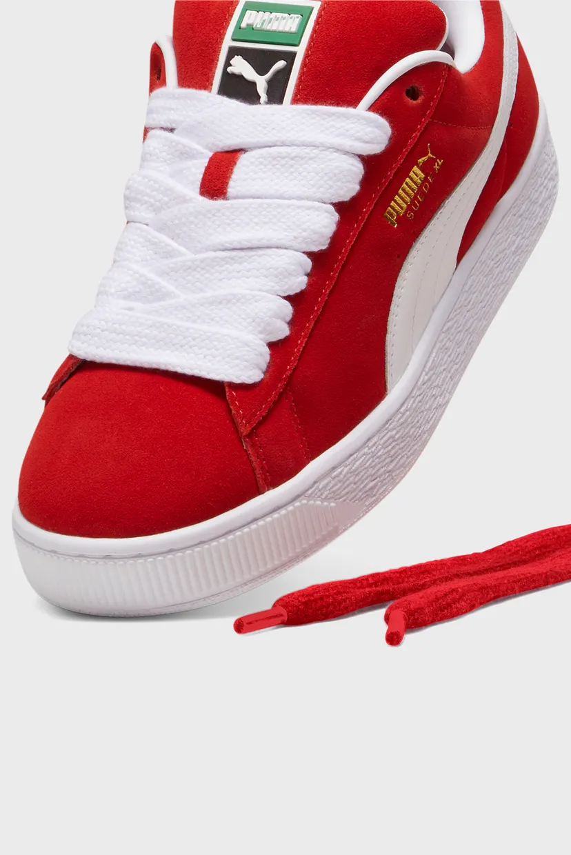 Красные замшевые сникерсы Suede XL Sneakers 6