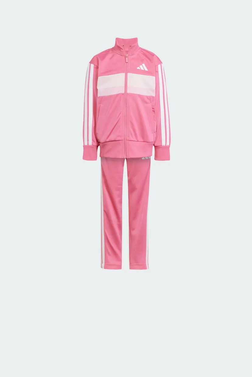Дитячий рожевий спортивний костюм (кофта, штани) Seasonal Essentials Tiberio 3-Stripes Tricot Kids 8