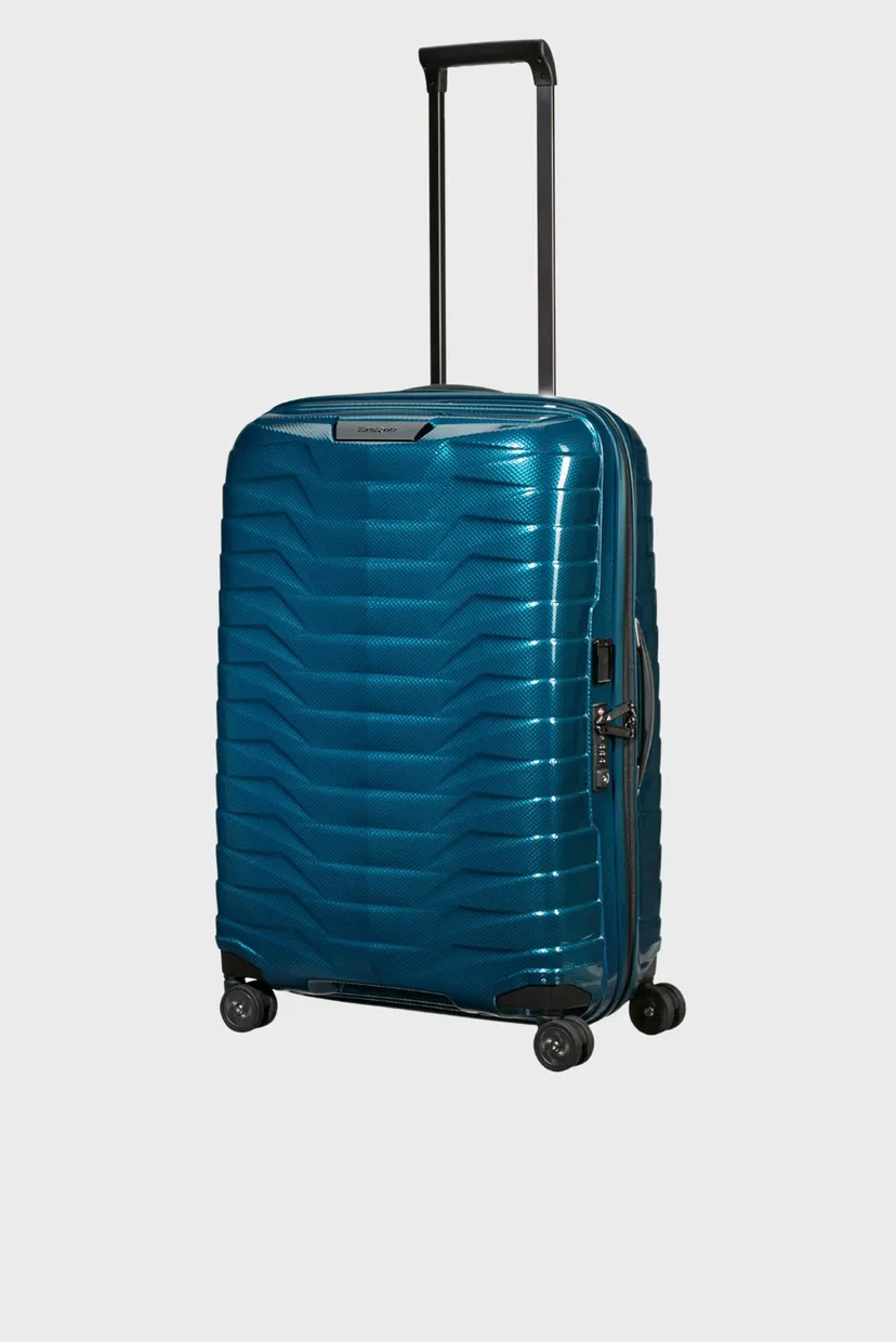 Синя валіза 69 см PROXIS PETROL BLUE 5