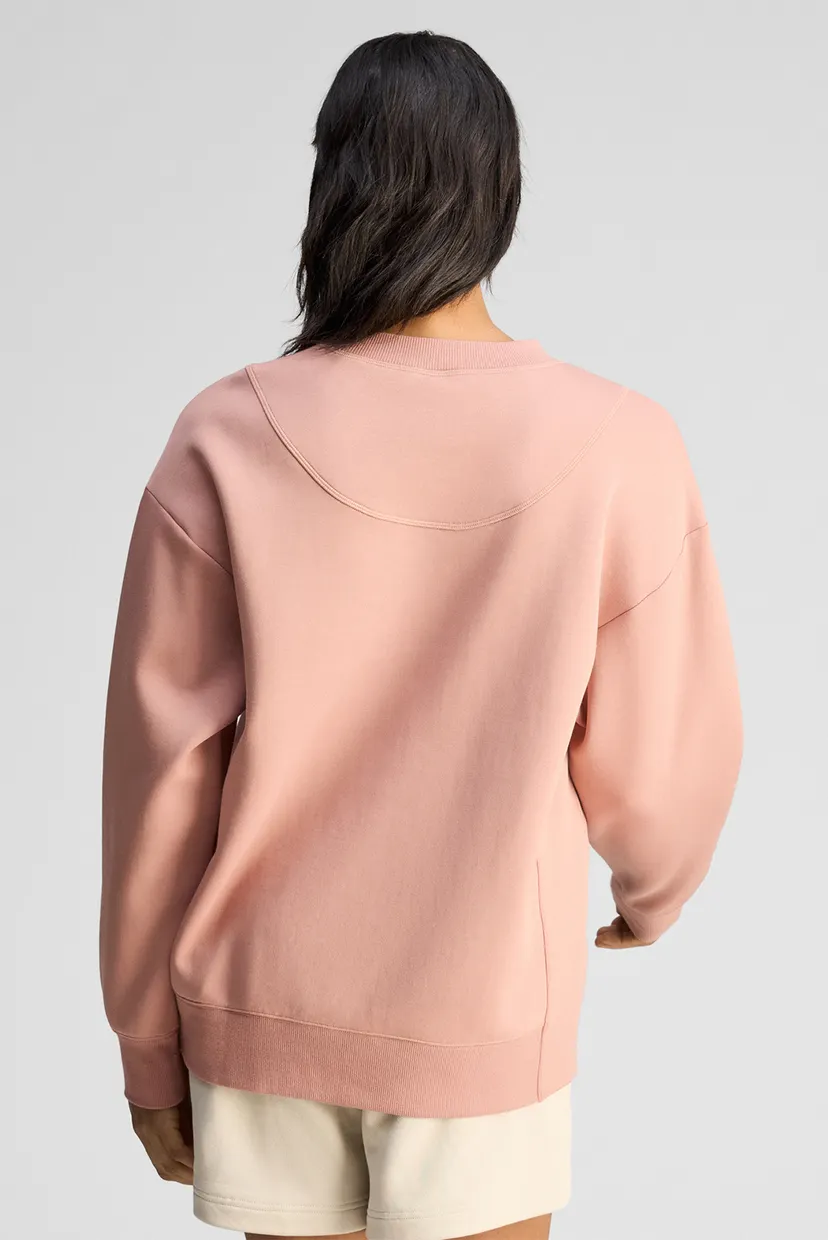 Жіночий рожевий світшот adidas by Stella McCartney Loose Sweatshirt 3